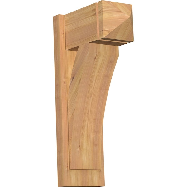 Ekena Millwork Thorton Arts & Crafts Smooth Outlooker, Western Red Cedar, 7 1/2"W x 14"D x 26"H OUT08X14X26THR03SWR - main